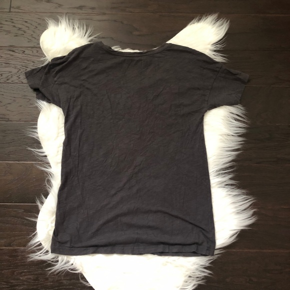 [Madewell Hi-Line] Basic Scoop Neck Cotton Tee - Picture 3 of 3
